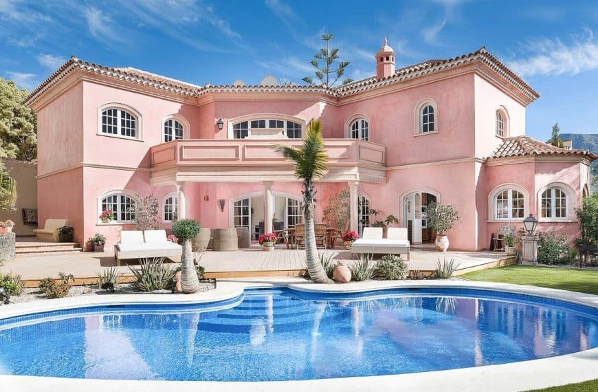 Pink vacation rental
