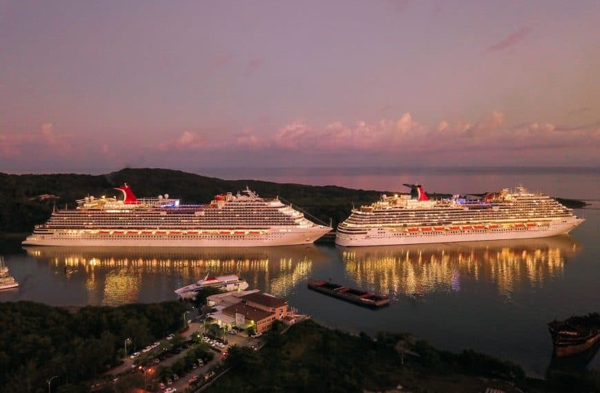 Two Cruise Ships