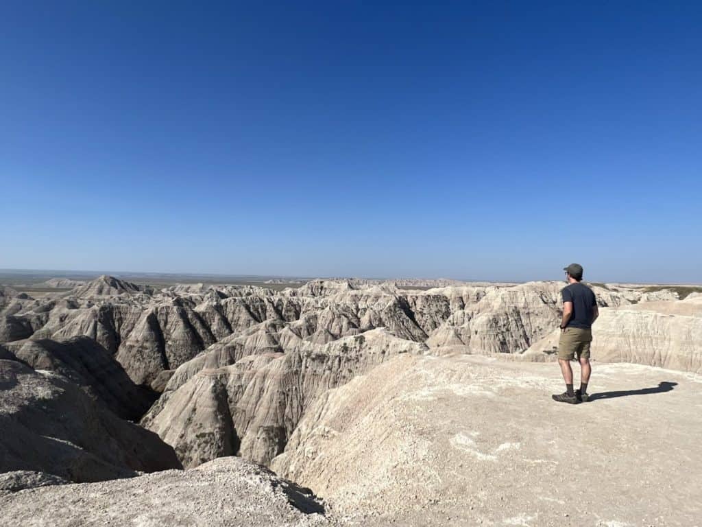 White River Valley Overlook in the Badlands