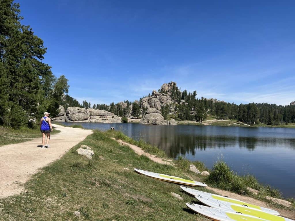 Sylvan Lake in Custer State Park