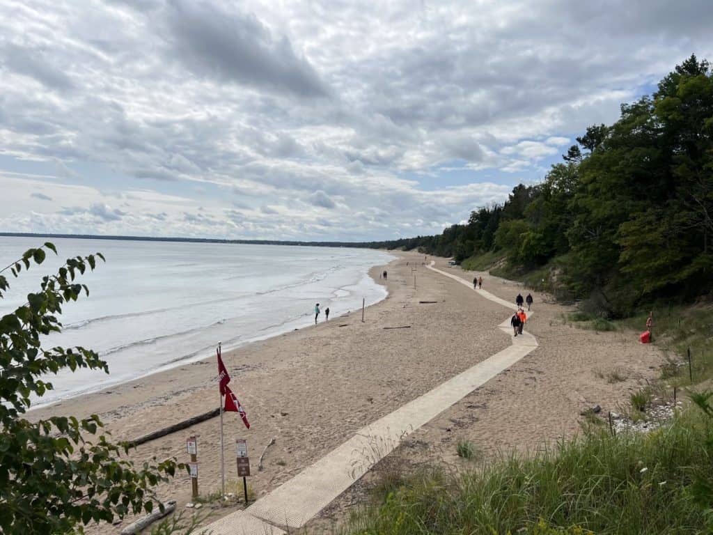 Door County state parks - Whitefish Dunes
