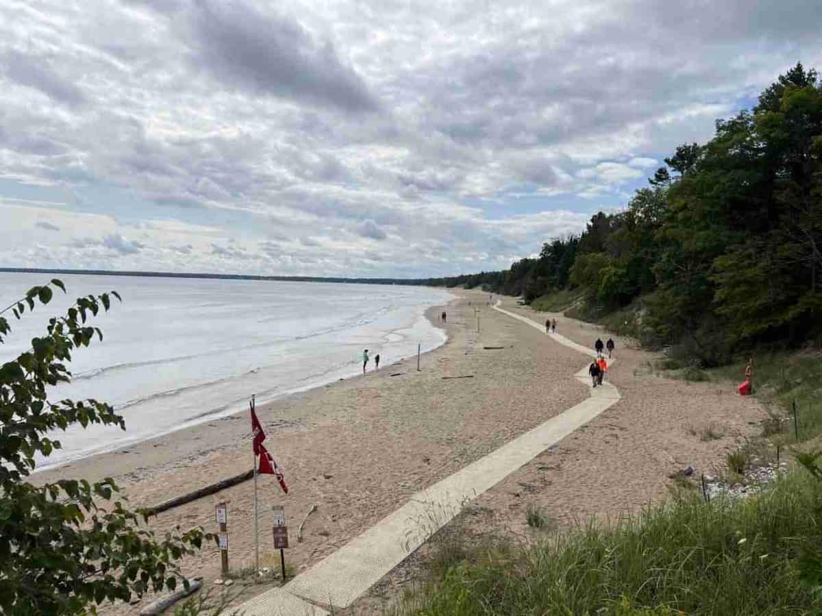 Door County state parks - Whitefish Dunes