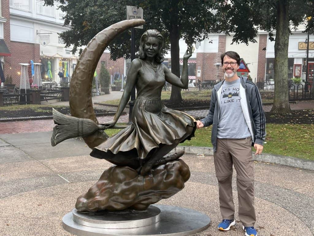 Elizabeth Montgomery Statue in Salem, MA