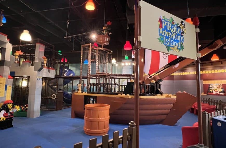 Pirate Adventure Island at LEGO Atlanta in Phipps Plaza