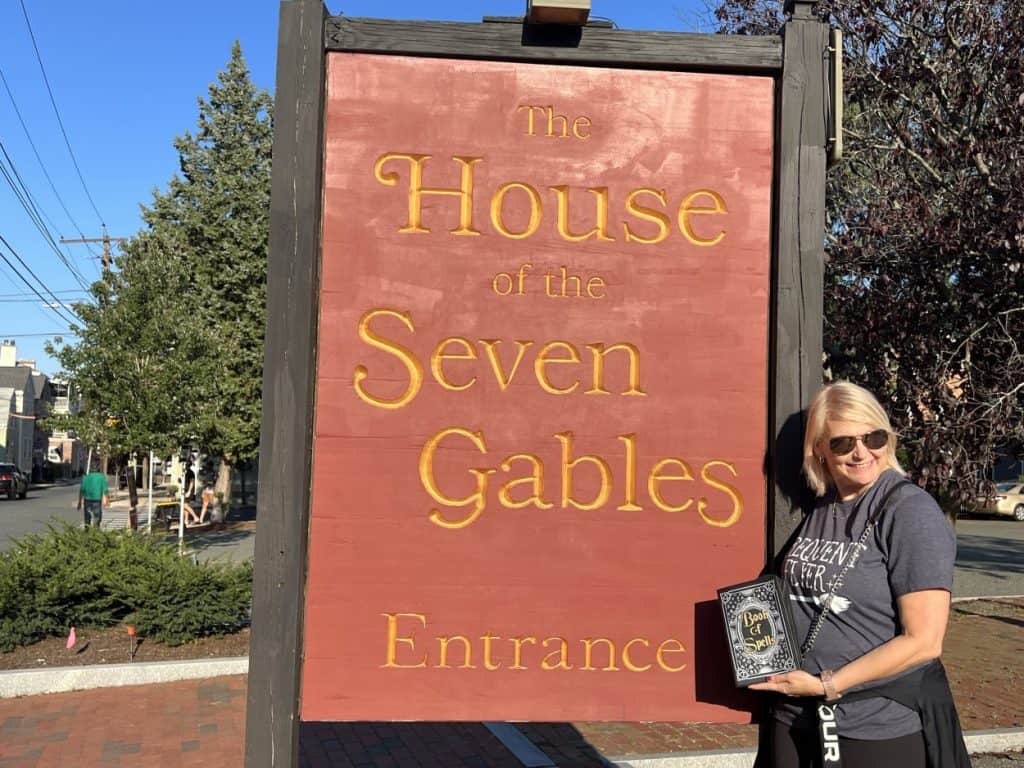 Entrance to the House of the Seven Gables