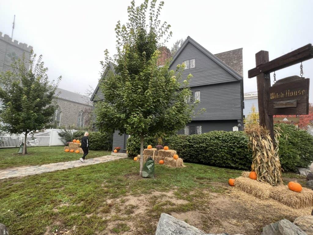 Things to do in Salem in October - visit the Witch House