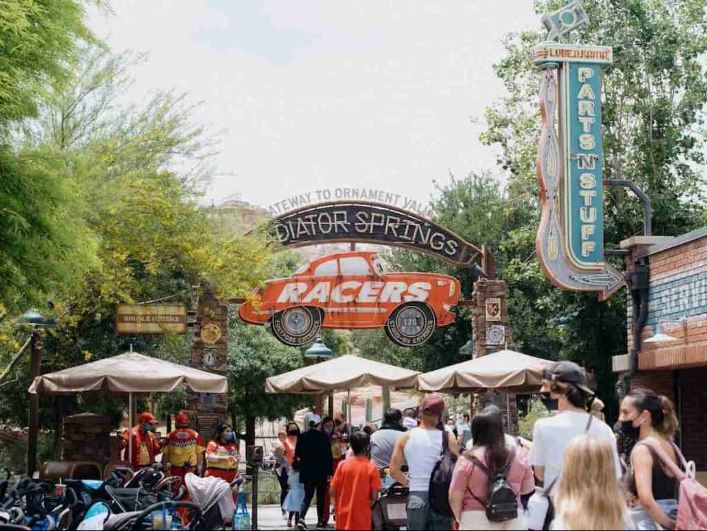 Best Disneyland rides - Radiator Springs Racers