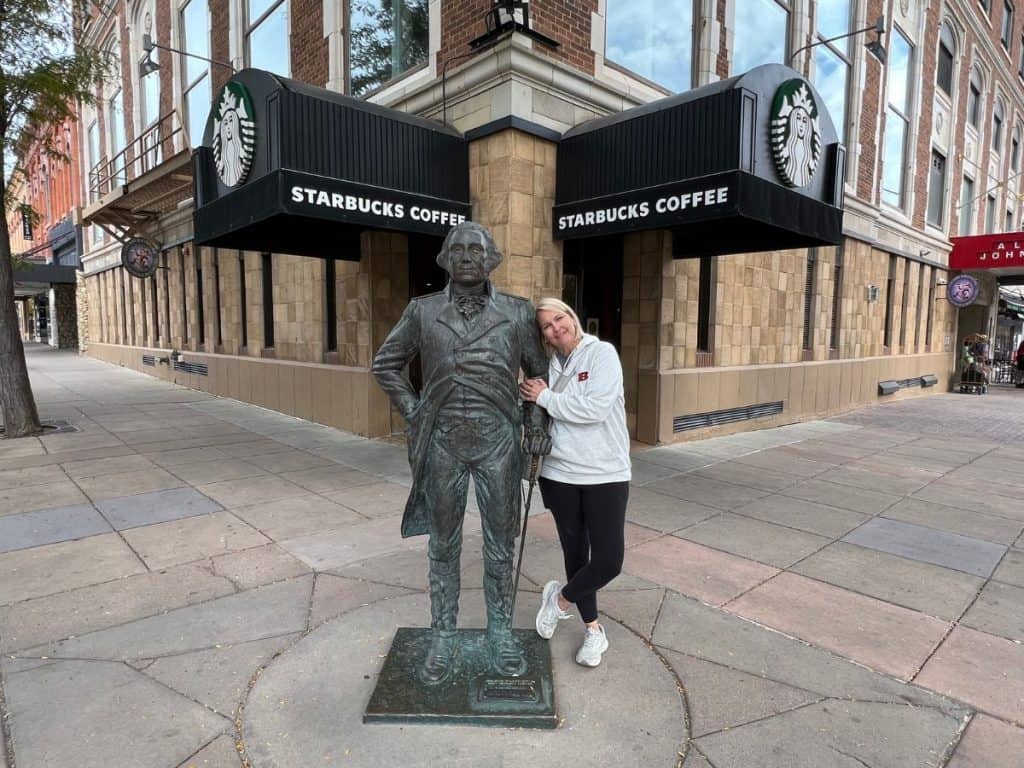 George Washington statue in Rapid City