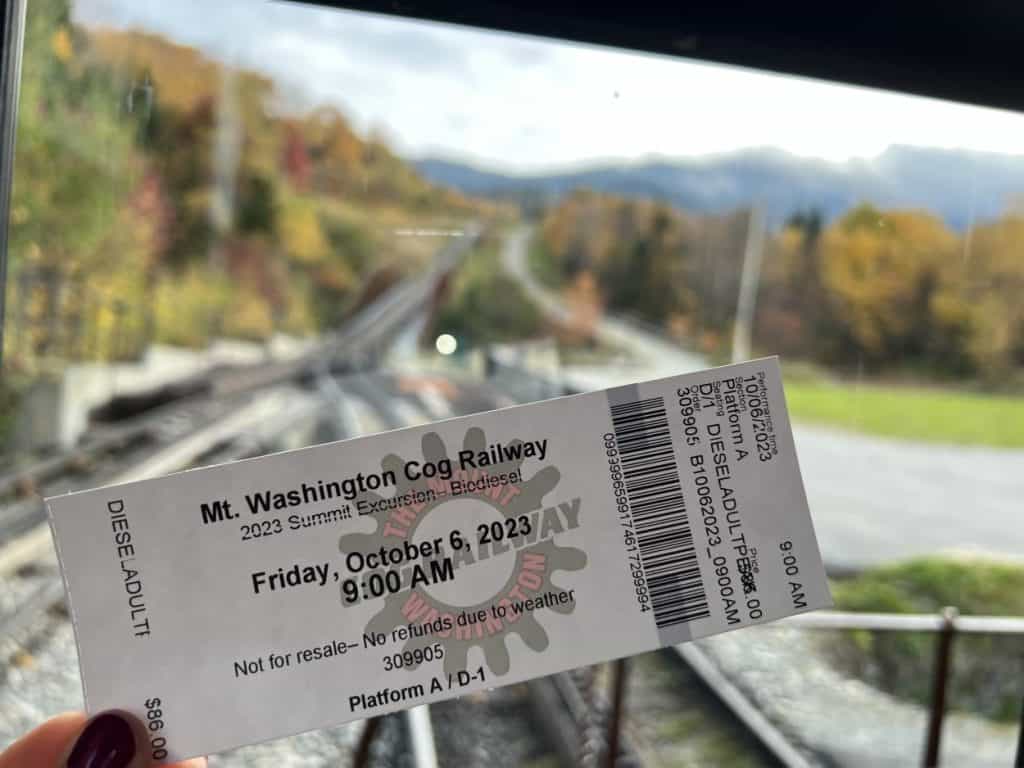 Ticket for the Cog