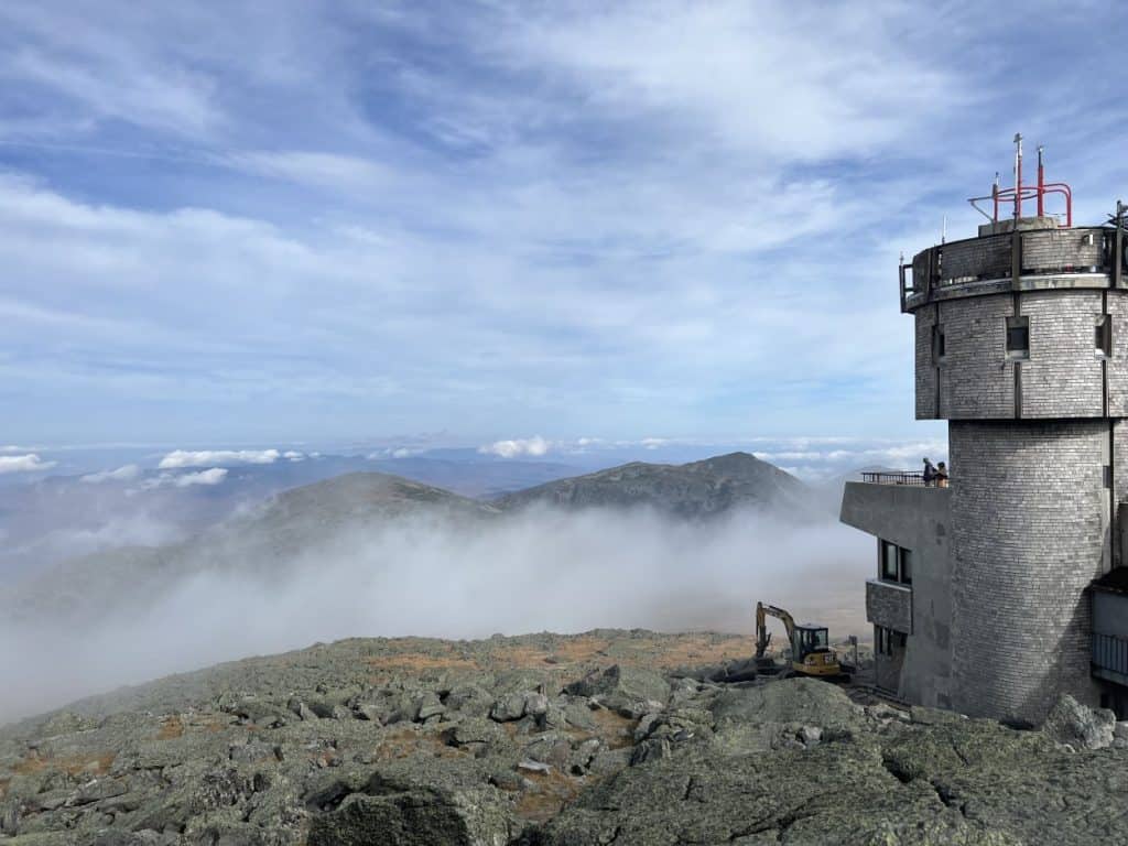 View from the top of Mt. Washington