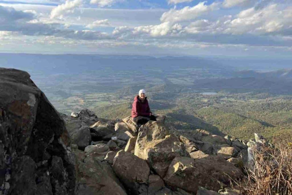View from Stony Man along Skyline Drive