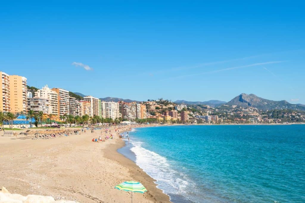 European cities to visit in winter - Malaga, Spain