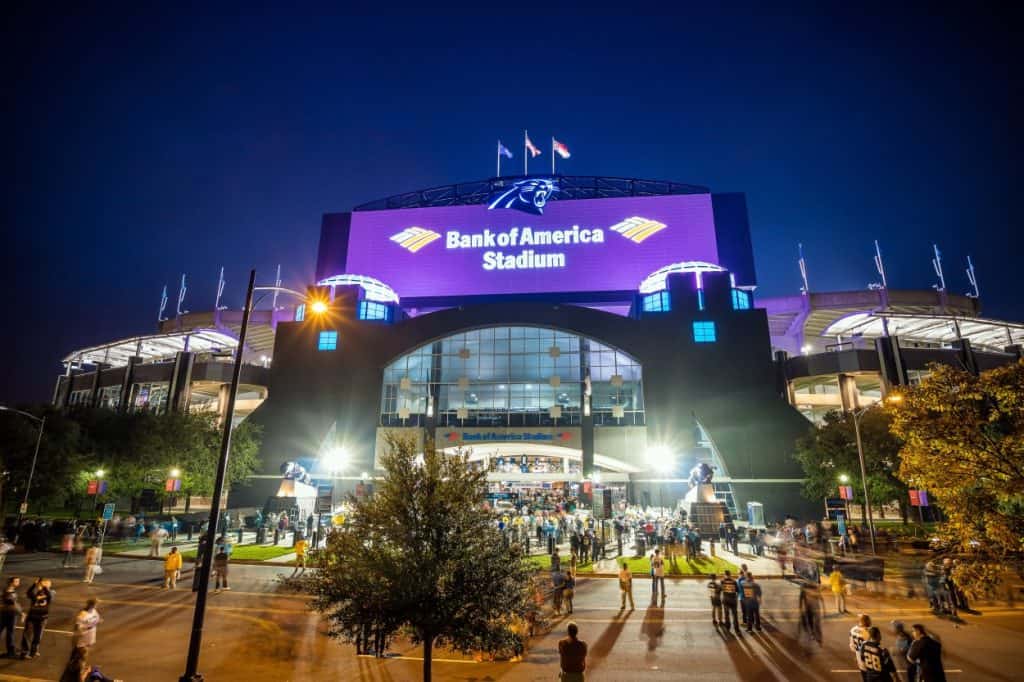 Top NFL cities - Charlotte, NC