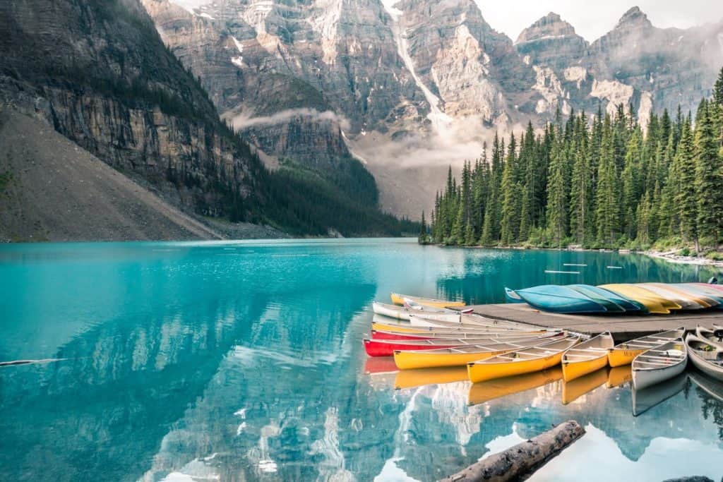 Moraine Lake in Banff