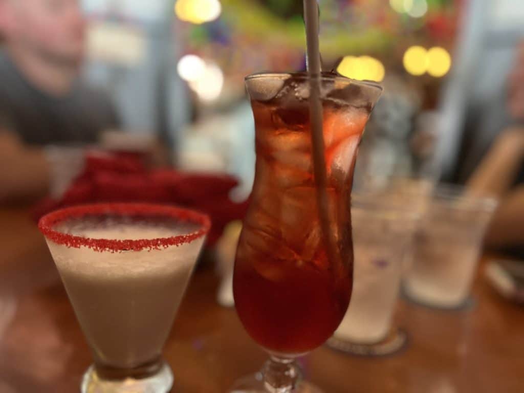 holiday drinks at the Disney Springs Hangar Bar