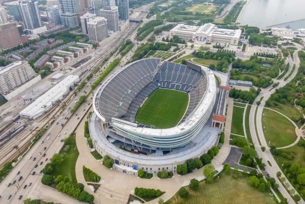 Best NFL stadiums - Soldier Field in Chicago