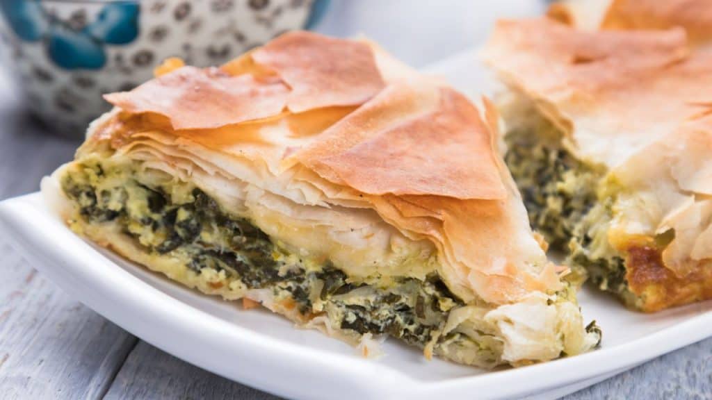 Spanakopita - spinach pie