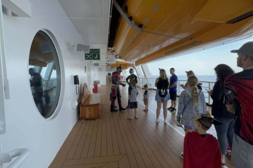 cruises for kids - Marvel Day at Sea