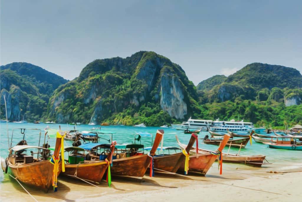 Phi Phi Islands in Thailand