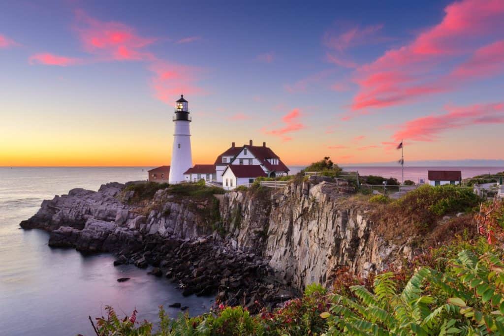 Maine's oldest lighthouse - Portland Head Light