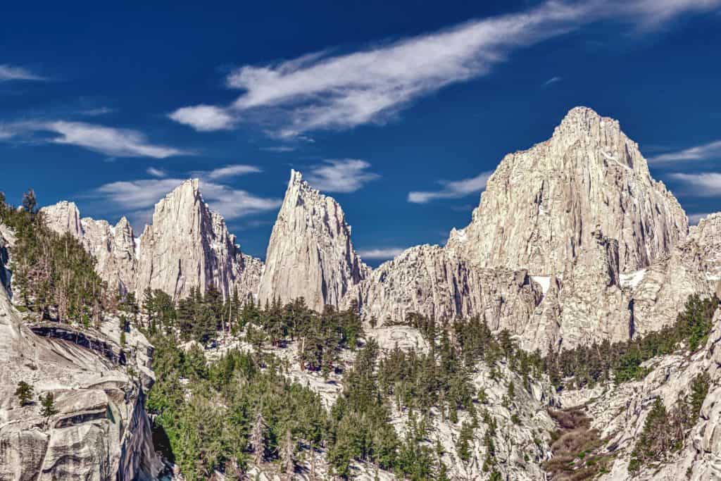 Highest peaks in the US - Mount Whitney