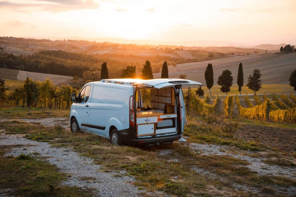 Van life gives you flexibility to go anywhere