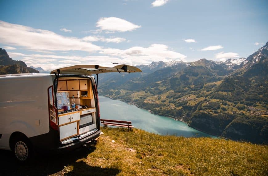 van life- mountain views