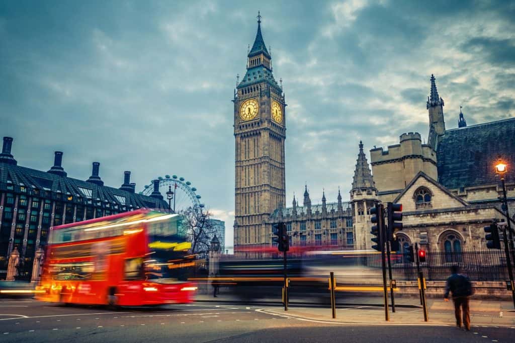 things to do in London - ride a double decker bus