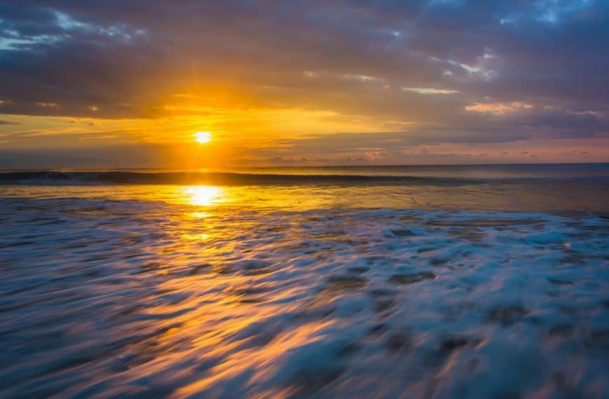 Sunrise at Folly Beach, SC