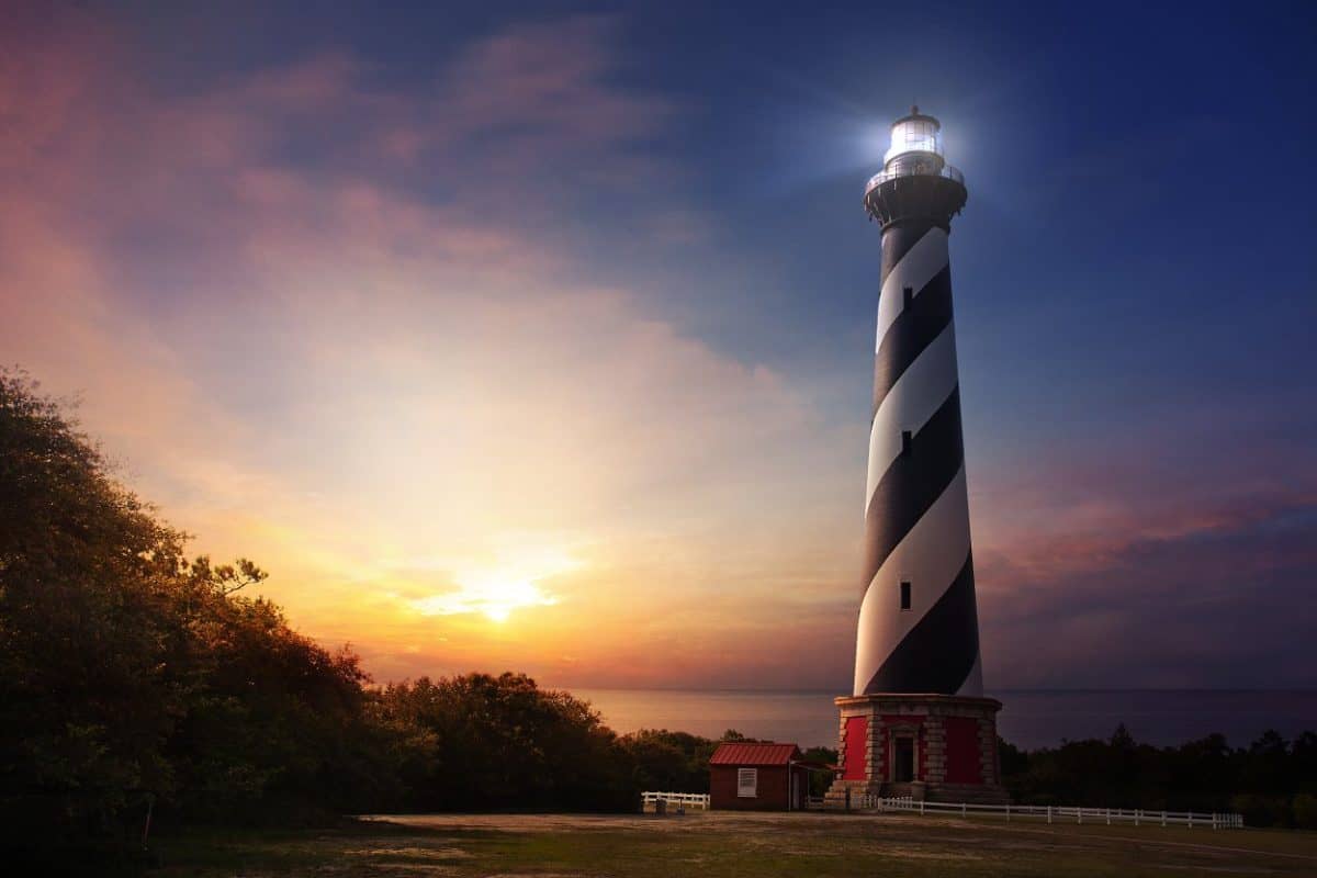 America's tallest lighthouse - Cape Hatteras Lighthouse