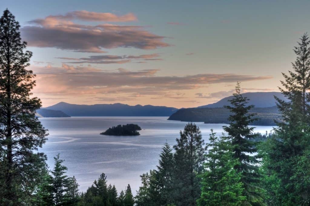 Deepest lakes - Lake Pend Oreille